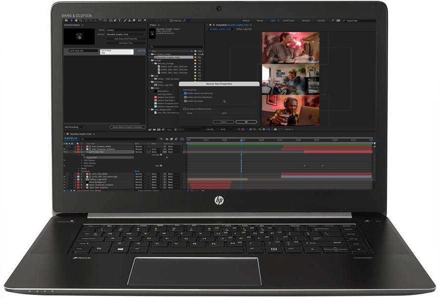 لپتاپ اچ پی استوک (HP) | ZBook Studio G3 | avincomp.com